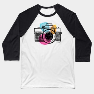 Camera Baseball T-Shirt